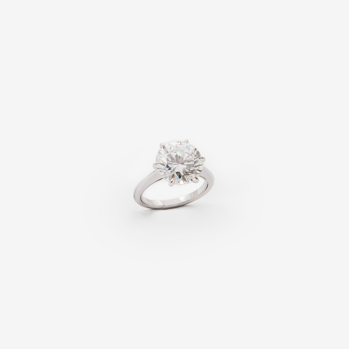 ANELLO CON DIAMANTE TONDO