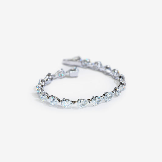 BRACCIALE CON DIAMANTI A GOCCIA