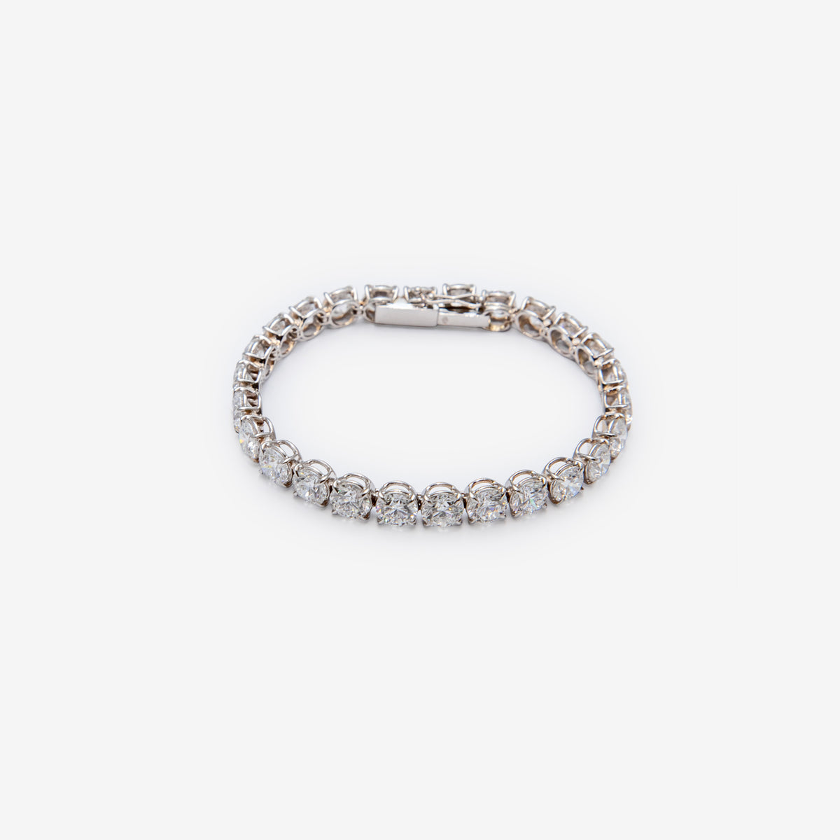 BRACCIALE TENNIS IN ORO BIANCO