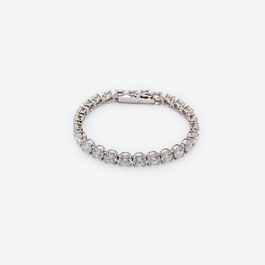 BRACCIALE TENNIS IN ORO BIANCO