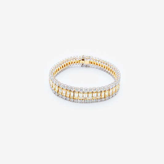 BRACCIALE  bicolore  a fascia