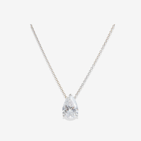 GIROCOLLO CON DIAMANTE A GOCCIA