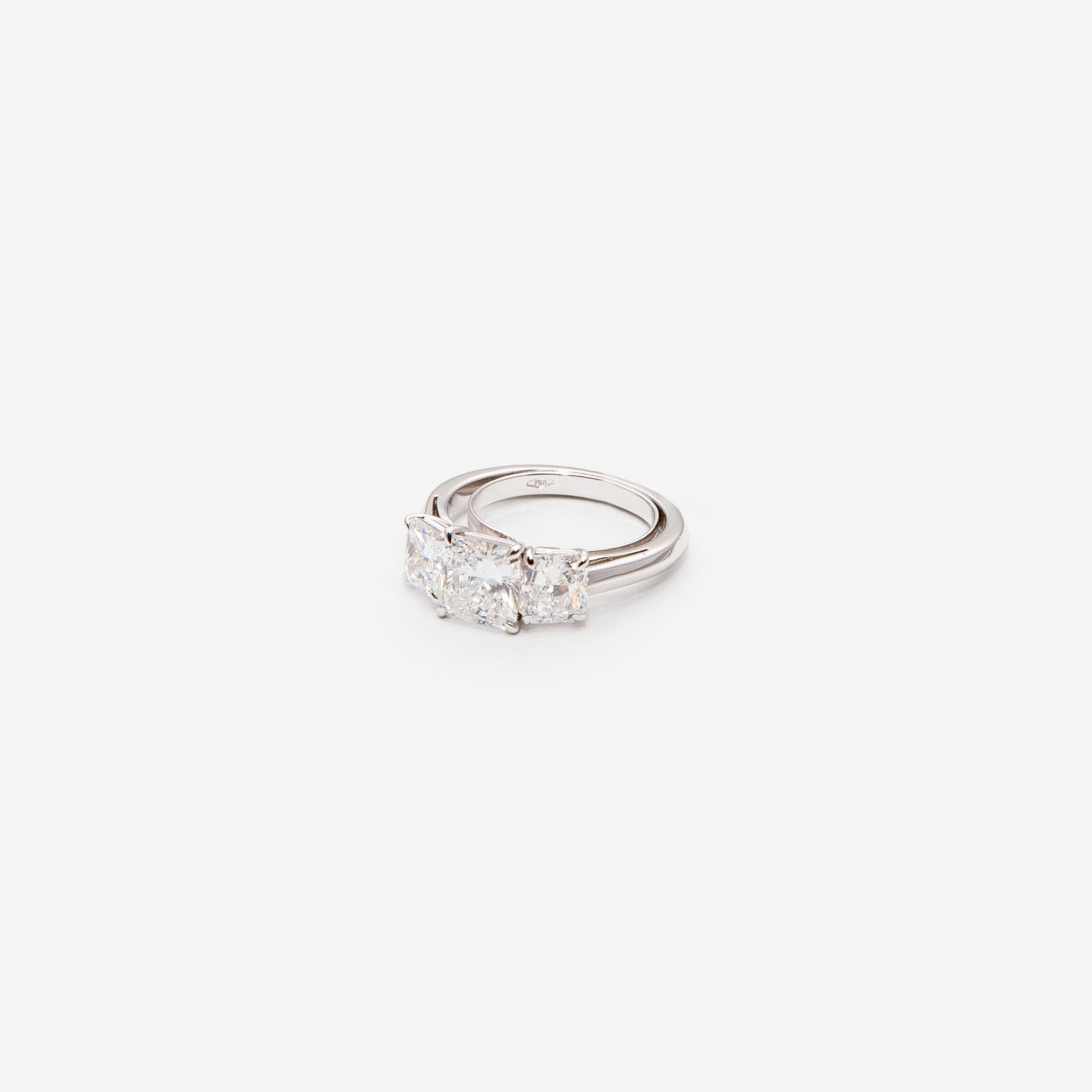 Anello diamanti taglio Princess