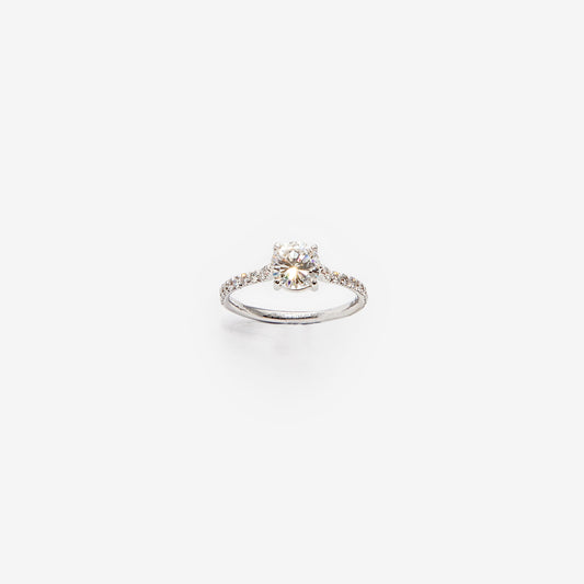 ANELLO SOLITARIO CON DIAMANTE